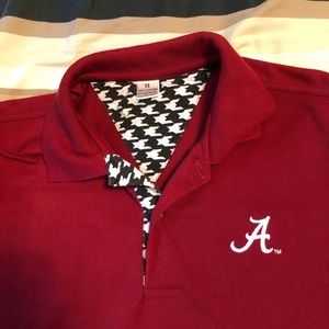 University of Alabama crimson tide polo shirt